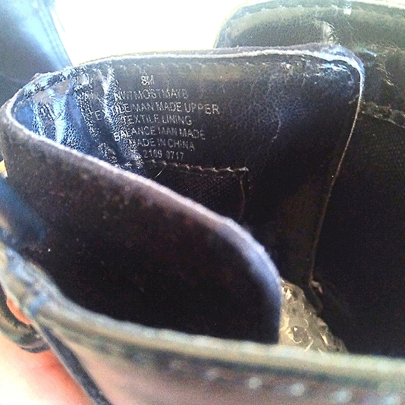 Sexy Black Ankle Boots, Goth, Whimsygoth, Baddie, Nine West Size 8 - Picture 12 of 14